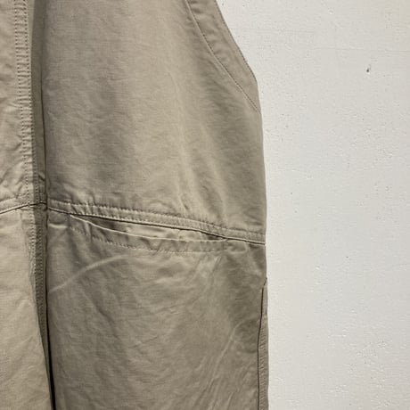 NATURAL LAUNDRY C/Lカルゼ ハーベストサロペット グレージュ