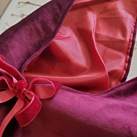 【E.WATANABE】リメイクECO BAG　BORDEAUX