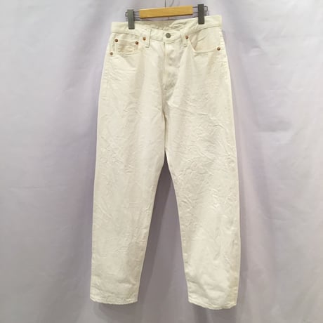 NATURAL LAUNDRY セルビッチデニム5ポケットパンツ　ホワイト size2