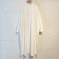 NATURAL LAUNDRY ネル スタンド2WAYワンピース シロ