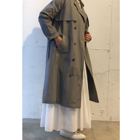 TISSU ハイデンシティ エフォートレストレンチ　size1 グレー千鳥