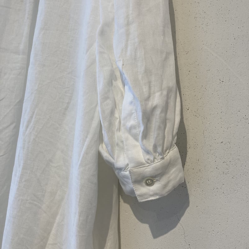 UNIVERSAL TISSU フレンチリネン シャツドレス オフ | un de plus