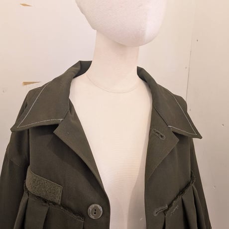 【REHERSALL】オーストリアフィールドショートJK　OLIVE