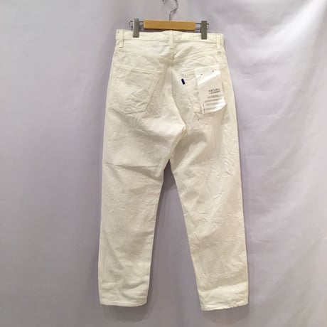 NATURAL LAUNDRY セルビッチデニム5ポケットパンツ　ホワイト size2