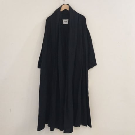 UNIVERSAL TISSU　オリガミガウン コート　クロ