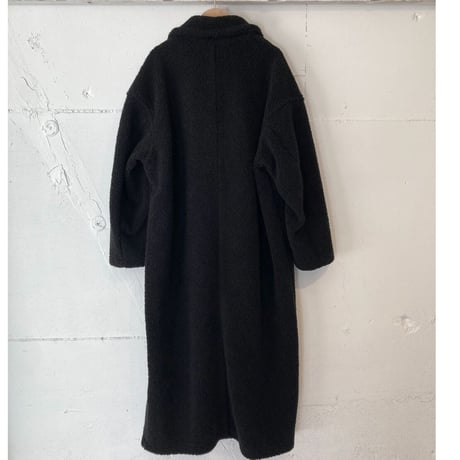 UNIVERSAL SEVEN ボアチェスターコート size F クロ