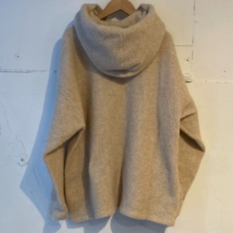 TISSU　トンプキンパイルプルパーカー size1 TOPアイボリー