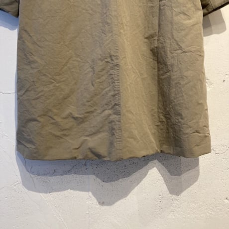 grin CLシーチング中綿ロングコート ベージュ