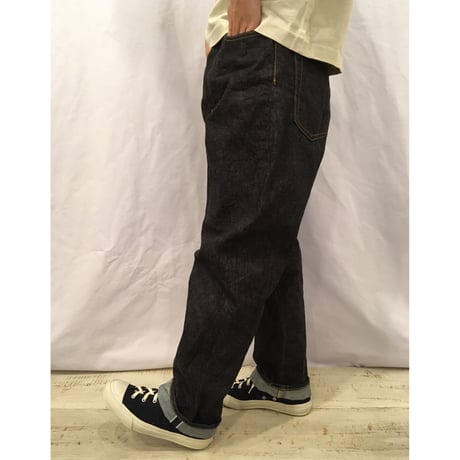 NATURAL LAUNDRY セルビッチデニム5ポケットパンツ　ワンウォッシュ size2
