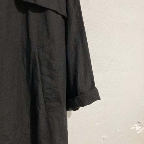 TISSU ハイデンシティ エフォートレストレンチ size3 コットンリネンクロ