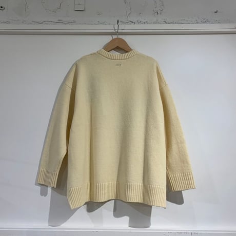 TISSU フレンチメリノ ポケットプルオーバー 1size オフ