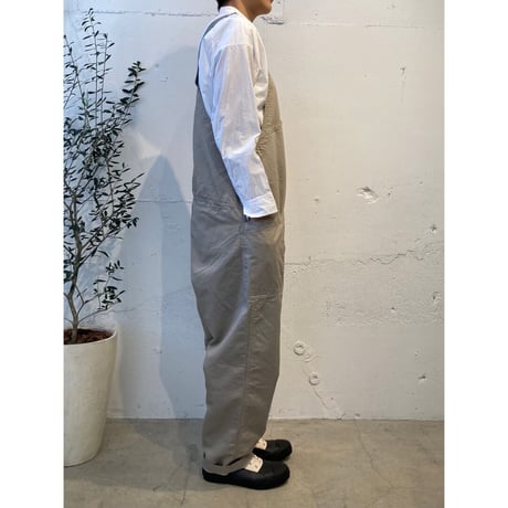 NATURAL LAUNDRY C/Lカルゼ ハーベストサロペット グレージュ