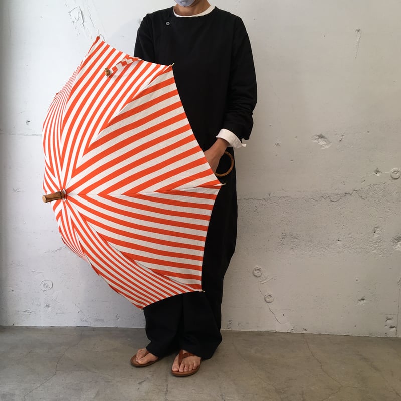 オレンジ ストライプ 長傘 VivienneWestwood ヴィヴィアン