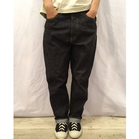 NATURAL LAUNDRY セルビッチデニム5ポケットパンツ　ワンウォッシュ size2
