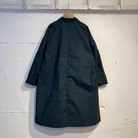 NATURAL LAUNDRY ダンプダスター オーバーコート グリーン