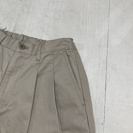 NATURAL LAUNDRY コットンカルゼ ビッグチノ ハイグレー