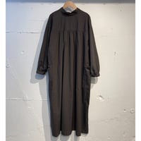 NATURAL LAUDRY スタンド2WAYワンピース チャコール