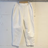 GALERIE TISSU ツイル イージーセーラーパンツ オフ