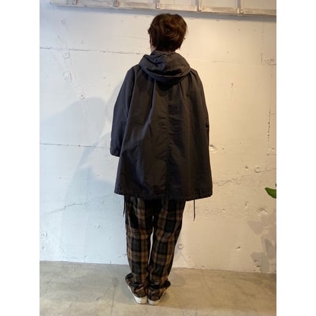 UNIVERSAL TISSU CNダンプ ギャザーポンチョ カーキ