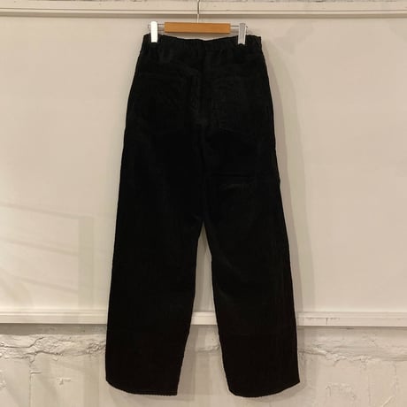 TISSU コーデュロイハイライズパンツ size3 クロ