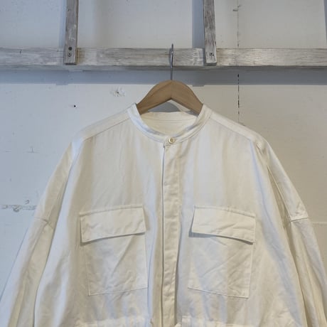 GALERIE TISSU ツイルファティーグワンピース オフ
