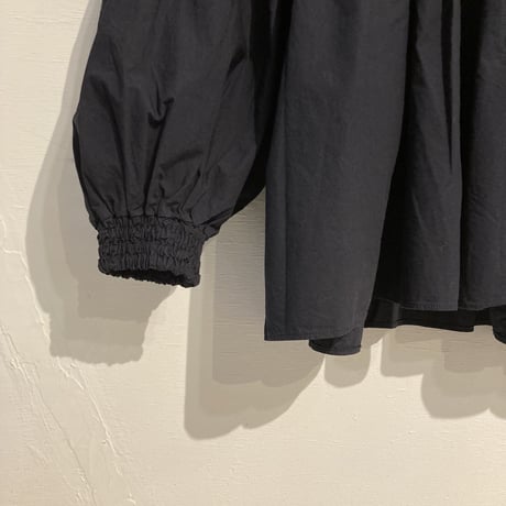 UNIVERSAL SEVEN USAコットン クラシックギャザープルオーバー ネイビー