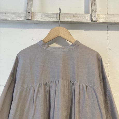 NATURAL LAUNDRY 2WAYチュニック グレージュ