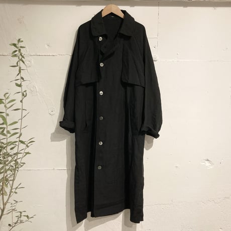 TISSU ハイデンシティ エフォートレストレンチ size3 コットンリネンクロ