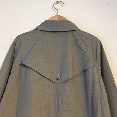 GALERIE TISSU ハイデンシティ エフォートレストレンチ　1size　グレー千鳥