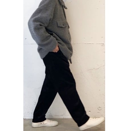 TISSU 親子コーデュロイイージーパンツ size1 クロ