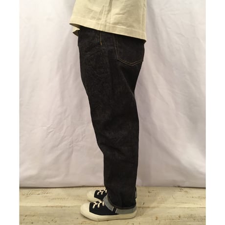 NATURAL LAUNDRY セルビッチデニム5ポケットパンツ　ワンウォッシュ size2