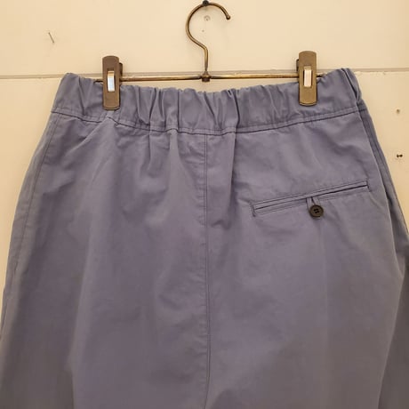 【Hands of creation】compact weather vintage オーバルパンツ　G.BLUE