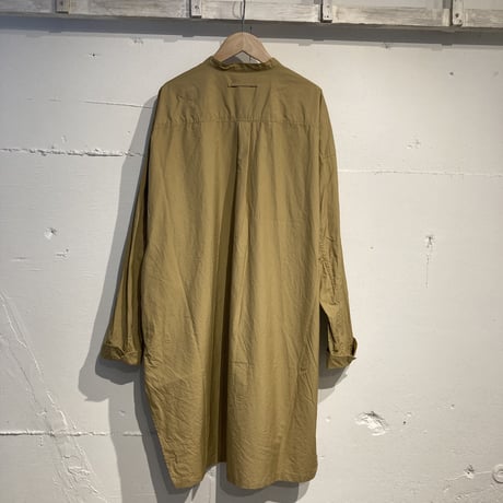 TISSU カッタウェイカフスワークシャツ ベージュ