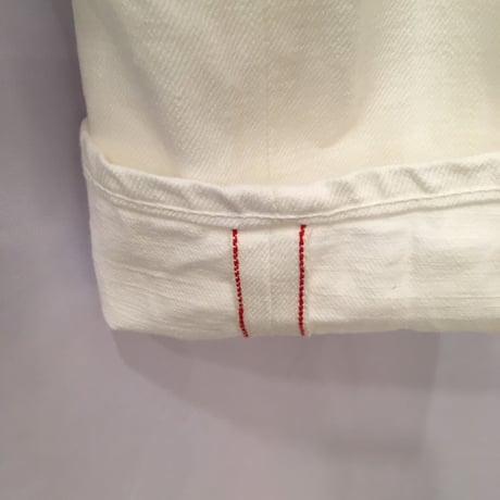 NATURAL LAUNDRY セルビッチ5ポケットパンツ　ホワイト size3
