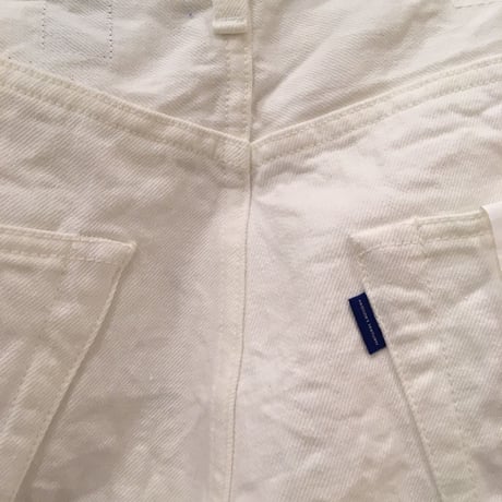 NATURAL LAUNDRY セルビッチ5ポケットパンツ　ホワイト size3