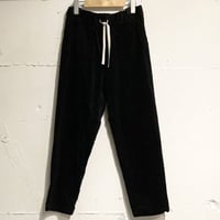 TISSU 親子コーデュロイイージーパンツ size1 クロ