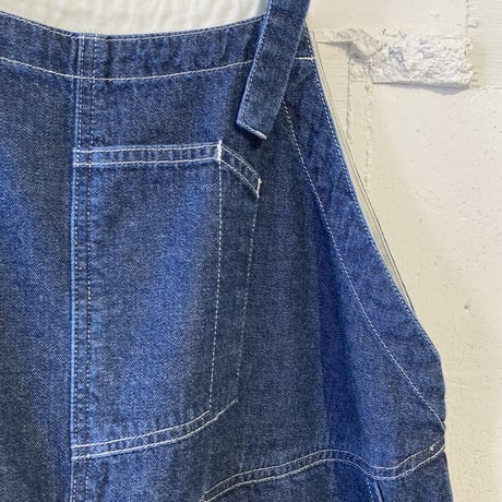 NATURAL LAUNDRY デニムサロペット インディゴ