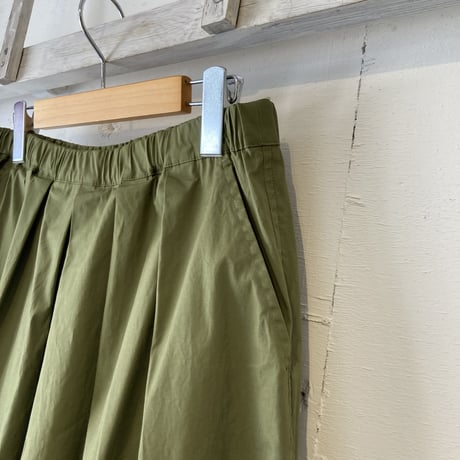 grin ブロードストレッチはかまパンツ カーキ