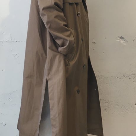 GALERIE TISSU ハイデンシティ エフォートレストレンチ　1size　グレー千鳥