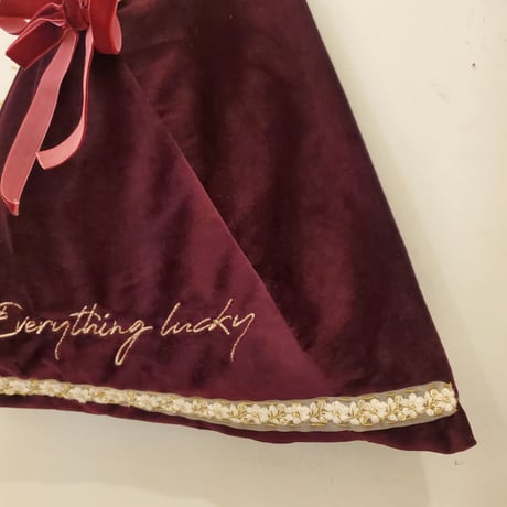 【E.WATANABE】リメイクECO BAG　BORDEAUX
