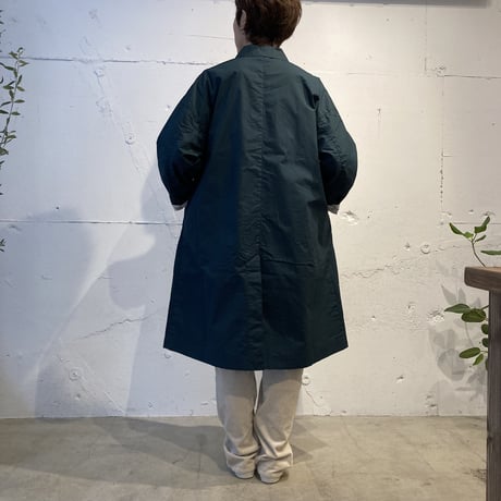 NATURAL LAUNDRY ダンプダスター オーバーコート チャコール