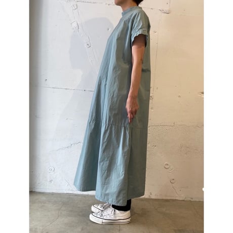 grin ブロードタフタ 2WAYワンピース スモークミント