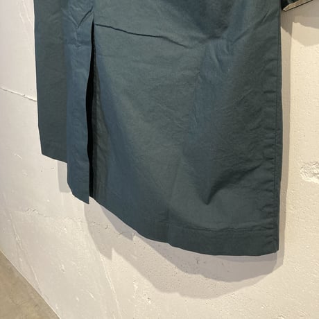 NATURAL LAUNDRY ダンプダスター オーバーコート グリーン