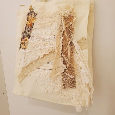 【E.WATANABE】レースリメイクbag
