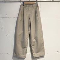 NATURAL LAUNDRY コットンカルゼ ビッグチノ ハイグレー