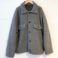 TISSU トンプキンパイルポケットジャケット size3 TOPチャコール