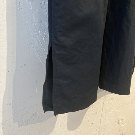 GALERIE TISSU ツイルファティーグワンピース ネイビー