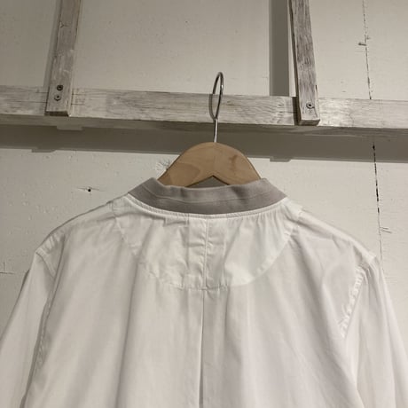 NATURAL LAUNDRY ジップアップブルゾン シロ