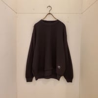 【REHERSALL】パイルラインスリーブスウェット