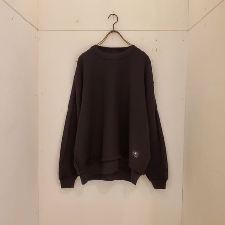 【REHERSALL】パイルラインスリーブスウェット